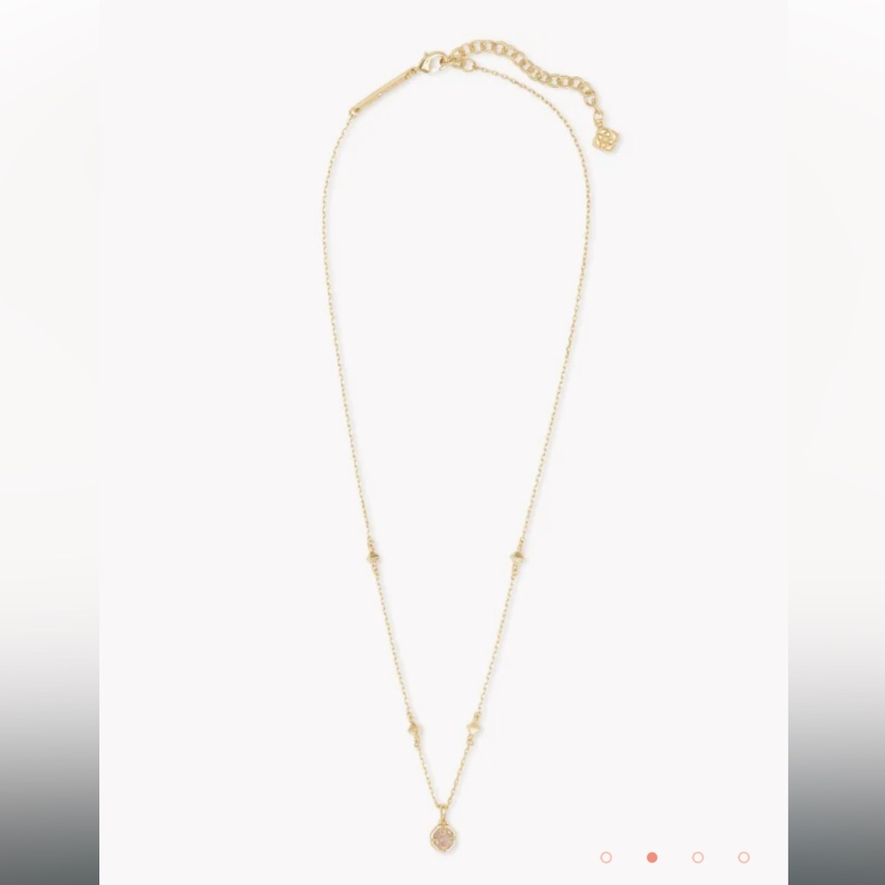 Kendra Scott Rose Gold Pendant Necklace